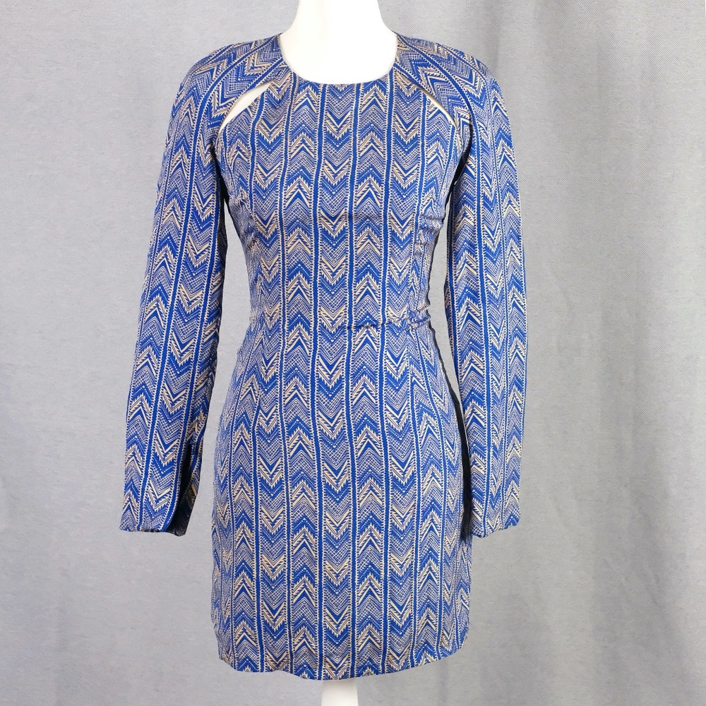 Bec & Bridge Silk Cutout Dress